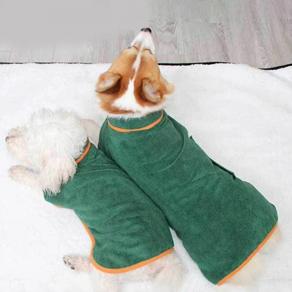 Dog Bathrobe Towel