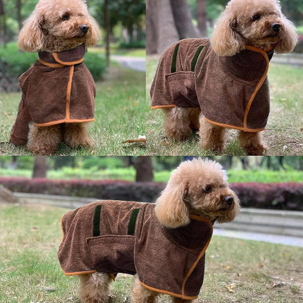 Dog Bathrobe Towel