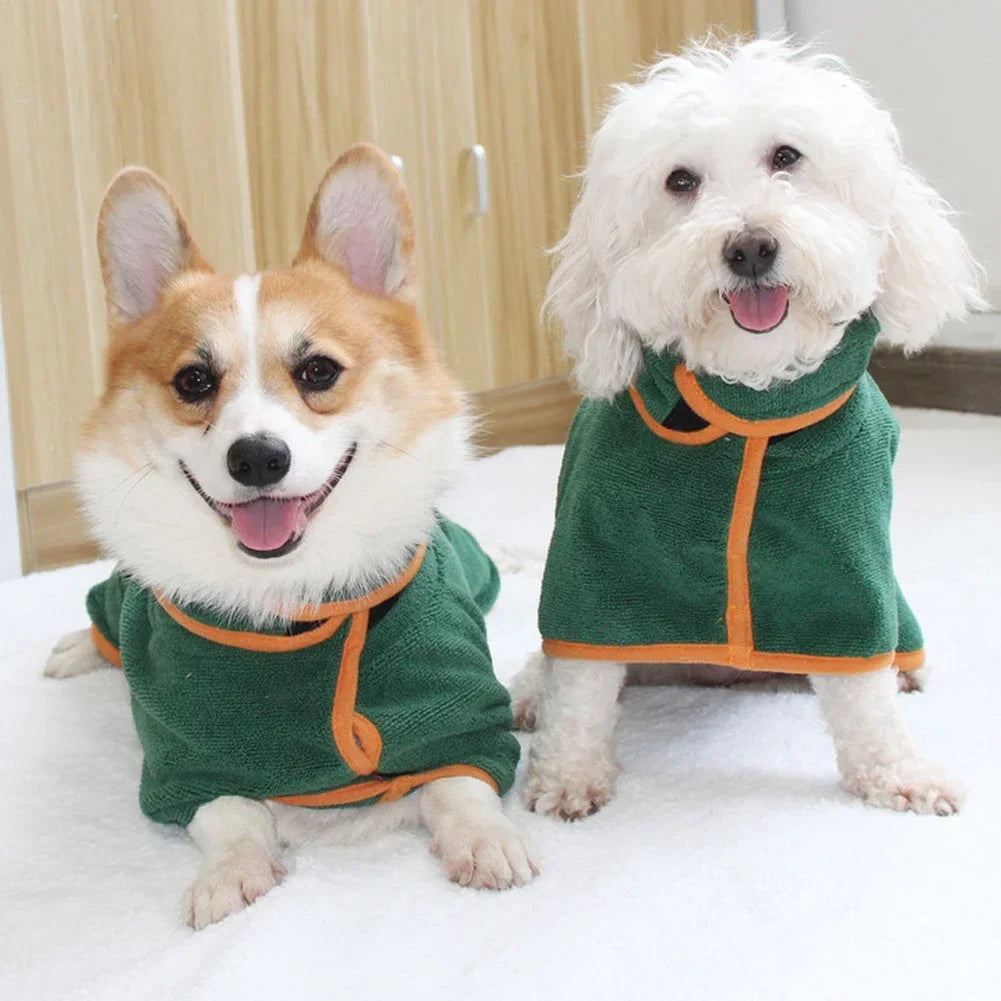 Dog Bathrobe Towel