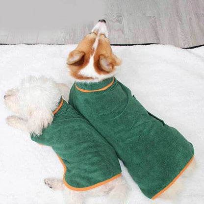 Dog Bathrobe Towel