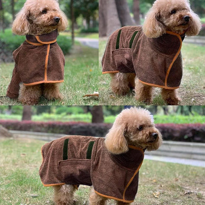 Dog Bathrobe Towel